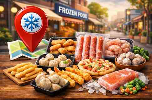 Frozen Food Terdekat dalam Jarak 400M, 800M, 1,6KM - 8,1KM