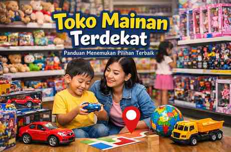 Toko Mainan Terdekat dalam Jarak 400M, 800M, 1,6KM - 8,1KM