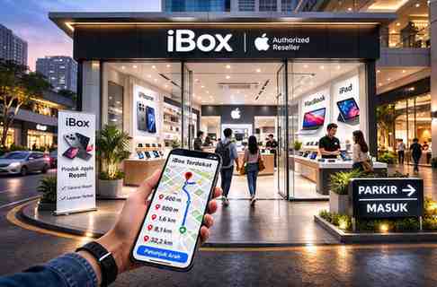 iBox Terdekat dalam Jarak 400M, 800M, 1,6KM - 8,1KM